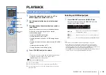 Preview for 54 page of Yamaha RX-V1077 Owner'S Manual