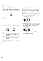 Preview for 26 page of Yamaha RX-V10MKII Owner'S Manual