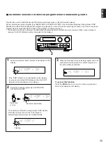 Preview for 35 page of Yamaha RX-V10MKII Owner'S Manual