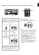 Preview for 37 page of Yamaha RX-V10MKII Owner'S Manual