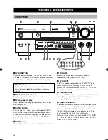 Preview for 6 page of Yamaha RX-V1200 RDS Owner'S Manual