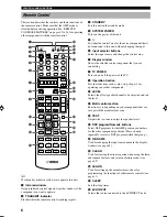 Preview for 8 page of Yamaha RX-V1200 RDS Owner'S Manual