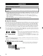 Preview for 16 page of Yamaha RX-V1200 RDS Owner'S Manual