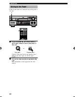 Preview for 22 page of Yamaha RX-V1200 RDS Owner'S Manual