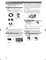 Preview for 28 page of Yamaha RX-V1200 RDS Owner'S Manual