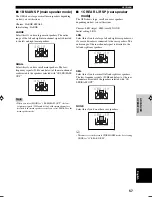 Preview for 59 page of Yamaha RX-V1200 RDS Owner'S Manual