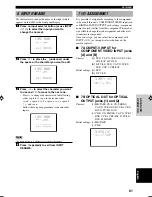 Preview for 63 page of Yamaha RX-V1200 RDS Owner'S Manual