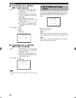 Preview for 64 page of Yamaha RX-V1200 RDS Owner'S Manual