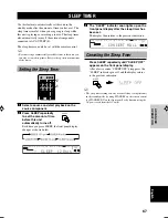 Preview for 69 page of Yamaha RX-V1200 RDS Owner'S Manual