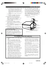 Preview for 3 page of Yamaha RX-V1300 Owner'S Manual