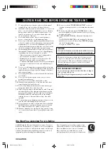 Preview for 4 page of Yamaha RX-V1300 Owner'S Manual