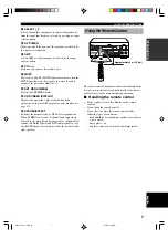 Preview for 11 page of Yamaha RX-V1300 Owner'S Manual