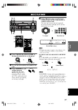 Preview for 31 page of Yamaha RX-V1300 Owner'S Manual