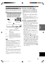 Preview for 33 page of Yamaha RX-V1300 Owner'S Manual