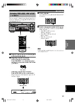 Preview for 35 page of Yamaha RX-V1300 Owner'S Manual