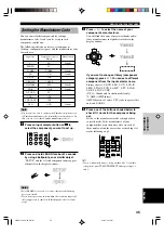 Preview for 49 page of Yamaha RX-V1300 Owner'S Manual