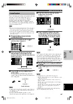 Preview for 51 page of Yamaha RX-V1300 Owner'S Manual