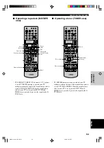 Preview for 57 page of Yamaha RX-V1300 Owner'S Manual