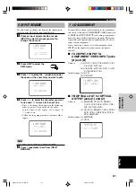 Preview for 65 page of Yamaha RX-V1300 Owner'S Manual