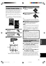 Preview for 75 page of Yamaha RX-V1300 Owner'S Manual