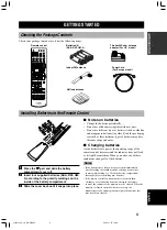 Preview for 5 page of Yamaha RX-V1300RDS Owner'S Manual