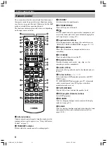 Preview for 8 page of Yamaha RX-V1300RDS Owner'S Manual