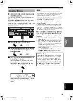 Preview for 41 page of Yamaha RX-V1300RDS Owner'S Manual