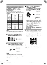 Preview for 48 page of Yamaha RX-V1300RDS Owner'S Manual