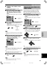 Preview for 51 page of Yamaha RX-V1300RDS Owner'S Manual