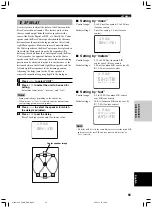 Preview for 67 page of Yamaha RX-V1300RDS Owner'S Manual