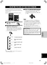 Preview for 69 page of Yamaha RX-V1300RDS Owner'S Manual