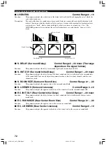 Preview for 74 page of Yamaha RX-V1300RDS Owner'S Manual