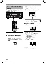 Preview for 115 page of Yamaha RX-V1300RDS Owner'S Manual