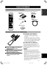 Preview for 171 page of Yamaha RX-V1300RDS Owner'S Manual