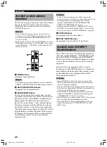 Preview for 188 page of Yamaha RX-V1300RDS Owner'S Manual