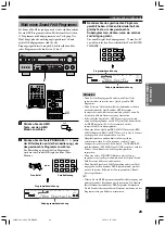 Preview for 197 page of Yamaha RX-V1300RDS Owner'S Manual