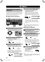 Preview for 206 page of Yamaha RX-V1300RDS Owner'S Manual