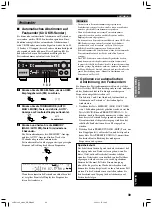 Preview for 207 page of Yamaha RX-V1300RDS Owner'S Manual