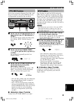 Preview for 211 page of Yamaha RX-V1300RDS Owner'S Manual