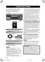 Preview for 212 page of Yamaha RX-V1300RDS Owner'S Manual