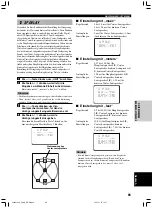 Preview for 233 page of Yamaha RX-V1300RDS Owner'S Manual