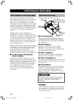 Preview for 261 page of Yamaha RX-V1300RDS Owner'S Manual