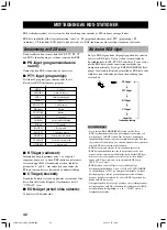 Preview for 293 page of Yamaha RX-V1300RDS Owner'S Manual