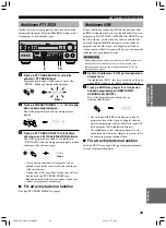 Preview for 294 page of Yamaha RX-V1300RDS Owner'S Manual