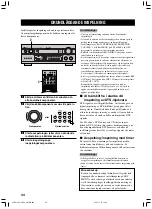 Preview for 295 page of Yamaha RX-V1300RDS Owner'S Manual