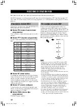 Preview for 376 page of Yamaha RX-V1300RDS Owner'S Manual