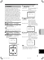 Preview for 399 page of Yamaha RX-V1300RDS Owner'S Manual