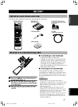 Preview for 503 page of Yamaha RX-V1300RDS Owner'S Manual