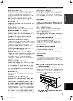 Preview for 505 page of Yamaha RX-V1300RDS Owner'S Manual