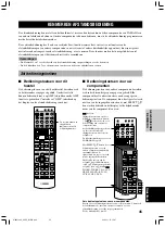 Preview for 545 page of Yamaha RX-V1300RDS Owner'S Manual